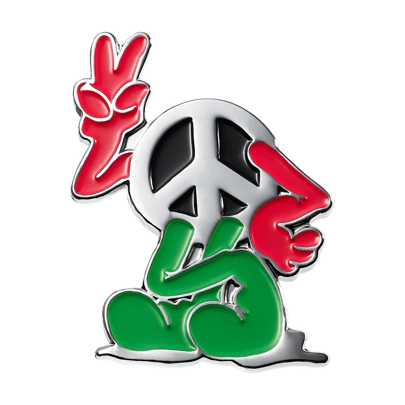 Peace Pin view 2